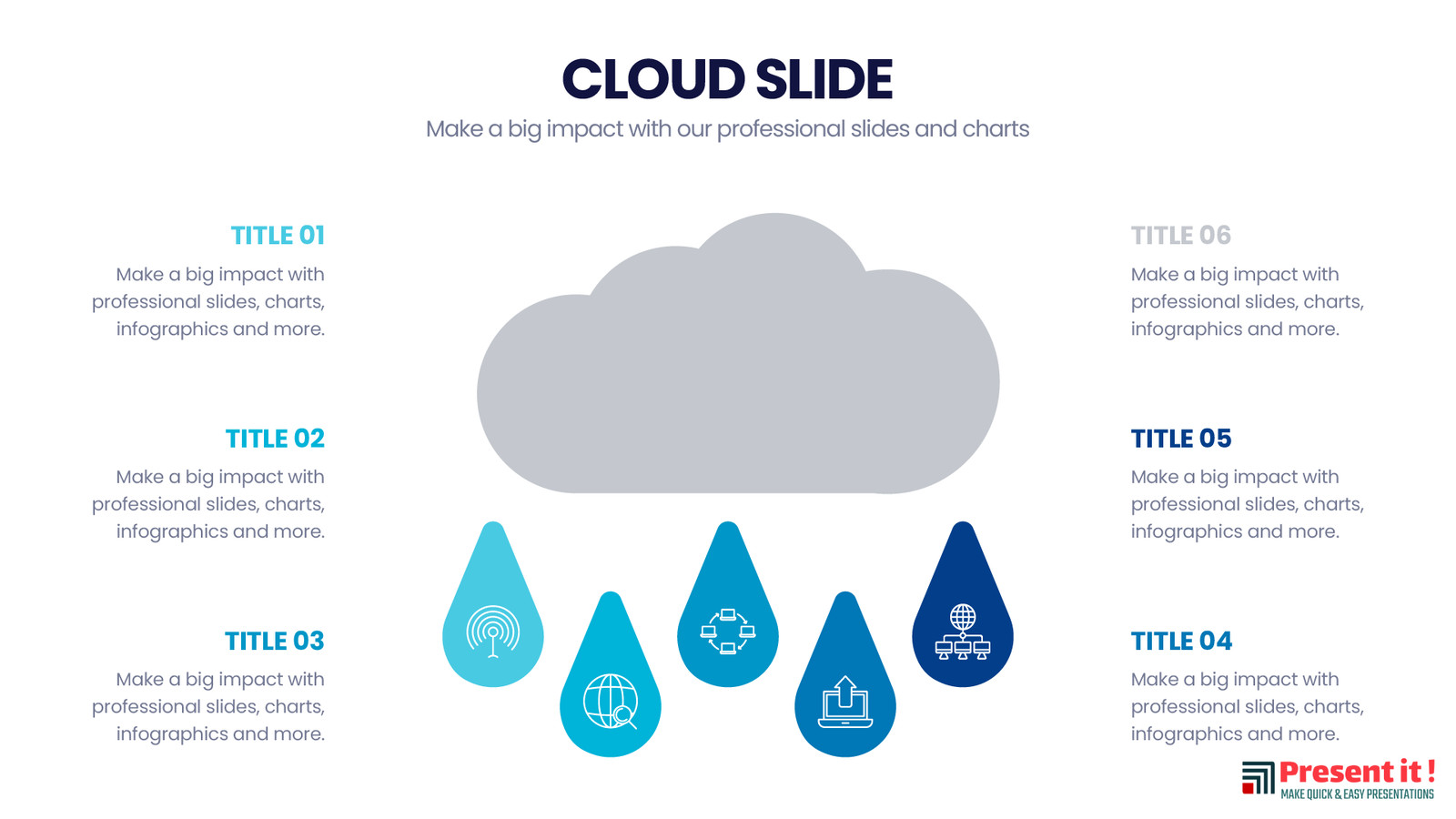 Cloud Infographic Slides Templates