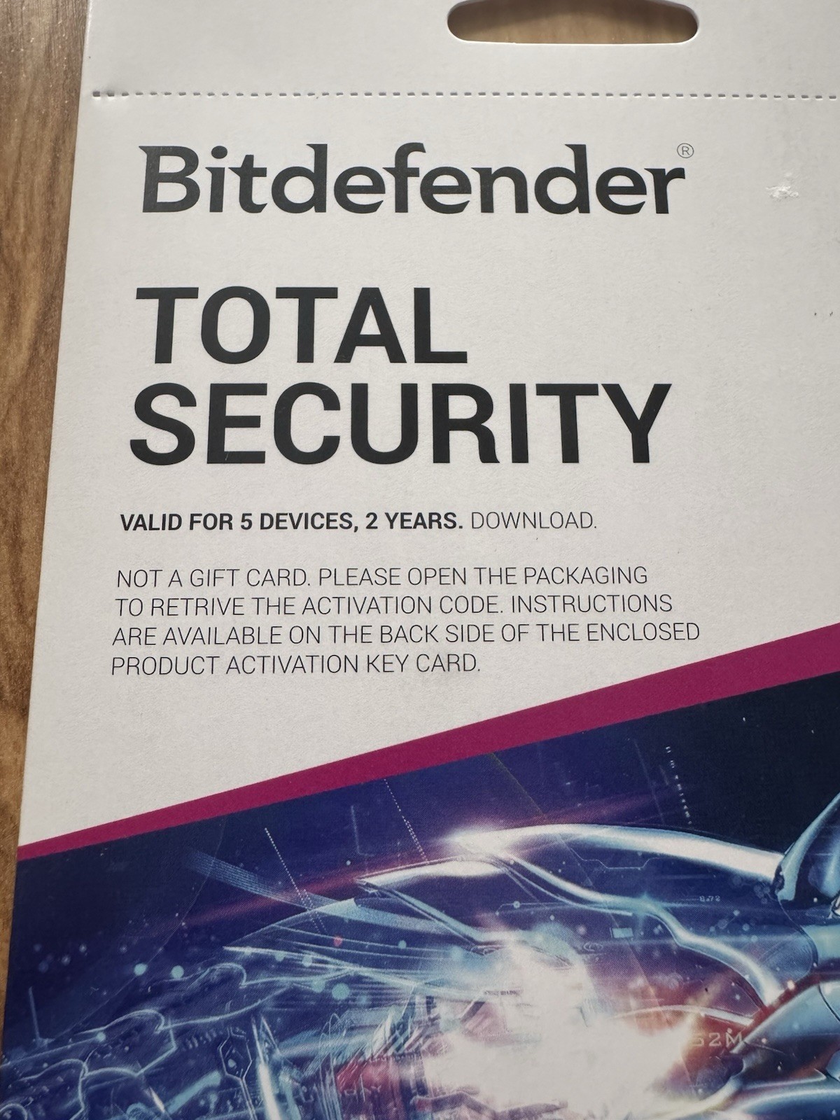 Bitdefender Total Security 2025 (5 Devices, 2 Years) Activation Code – New