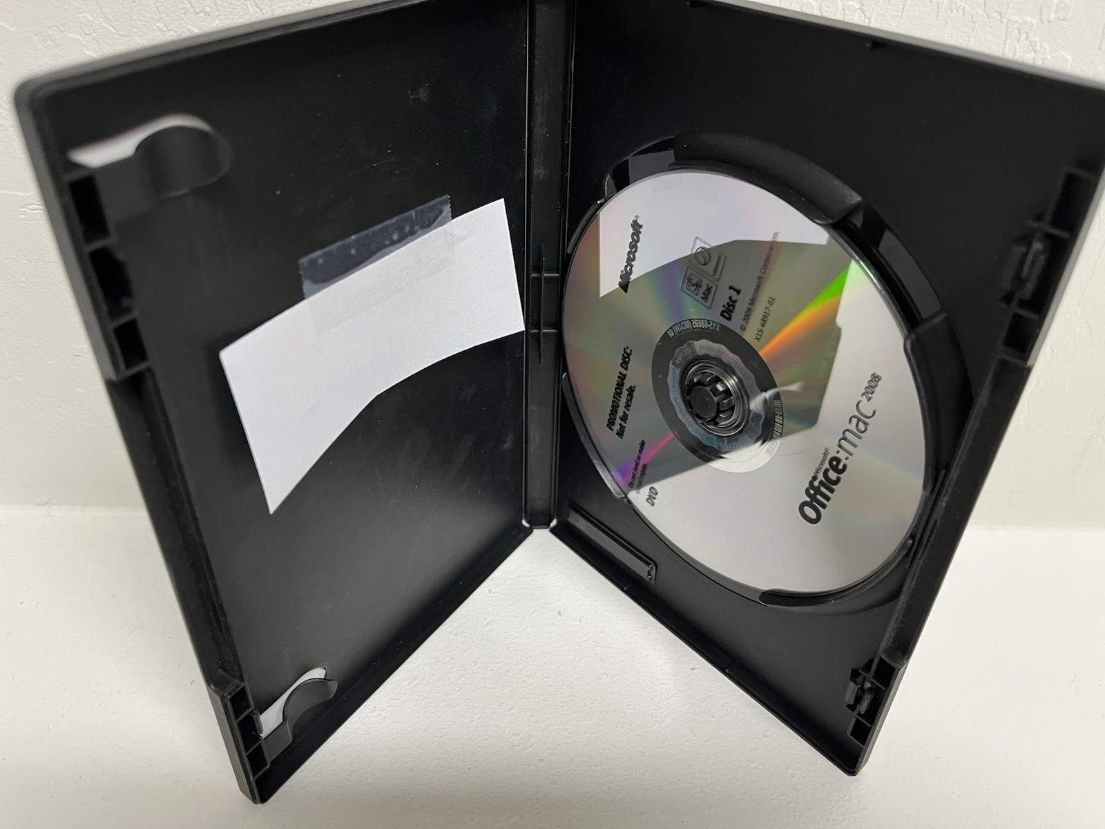 Microsoft Office: MAC 2008 Business Edition OS X + Complete w/ Key 2 Disc Set