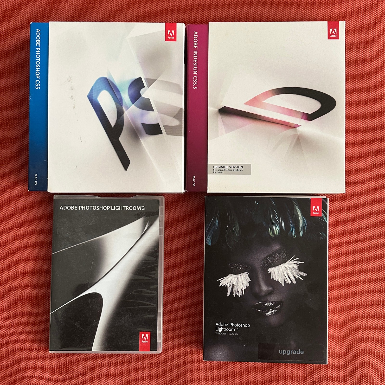 Adobe Photoshop Lightroom 4 Upgrade/ Lightroom 3/ Photoshop CS5 / InDesign CS5