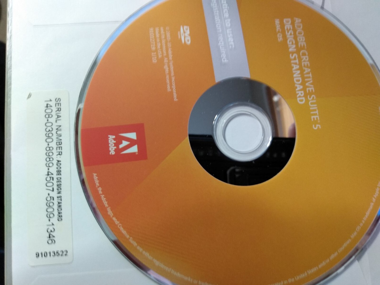 ADOBE CREATIVE SUITE CS5 DESIGN STANDARD FULL DVD VERSION MAC OSX