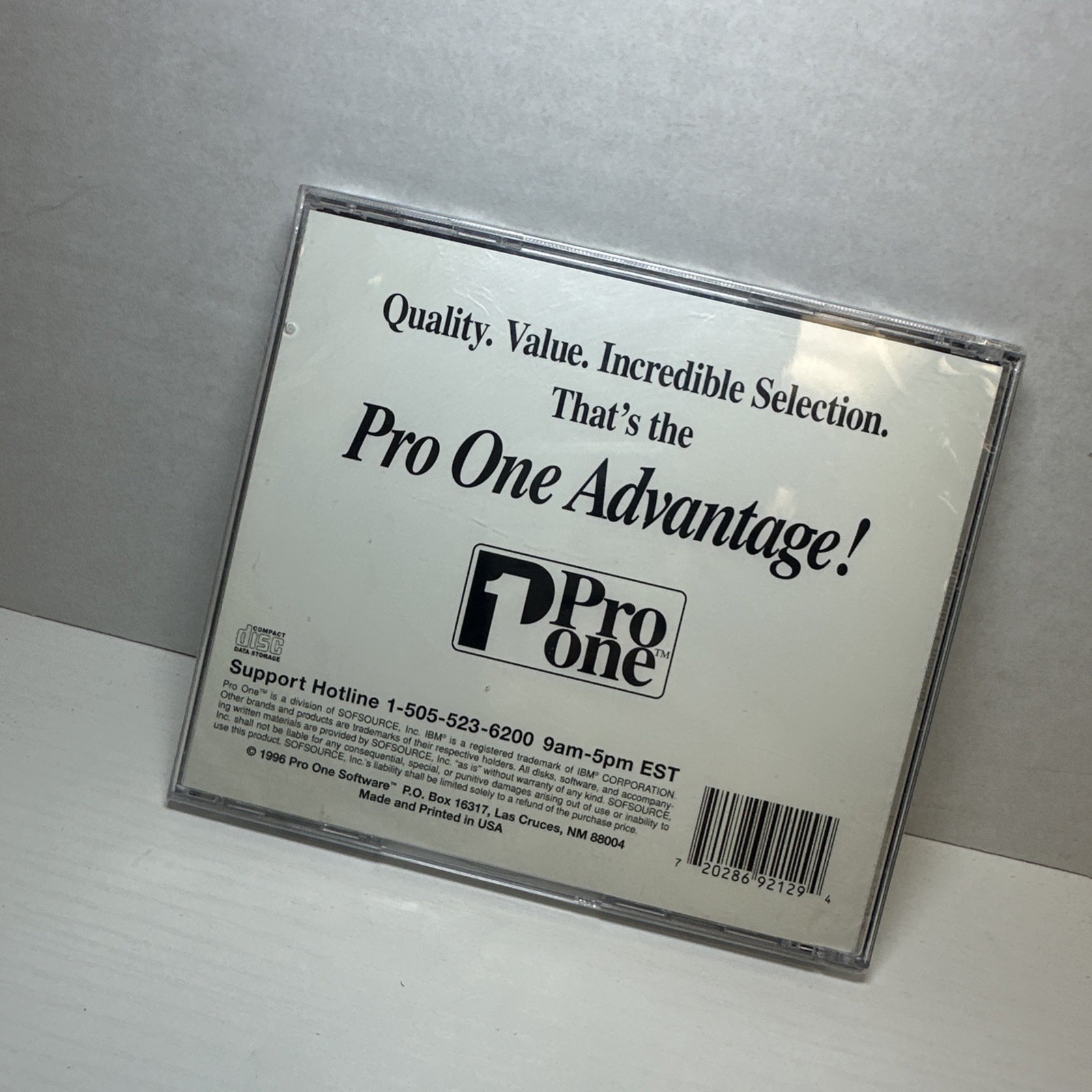 Pro One Multi Media Chemistry High School Math Window Software CD-ROM Disc NEW