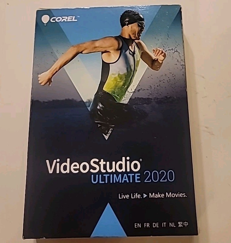 Corel VideoStudio Ultimate 2020 VS2020UMLMBAM New ‼️Retail Box Sealed Windows 10