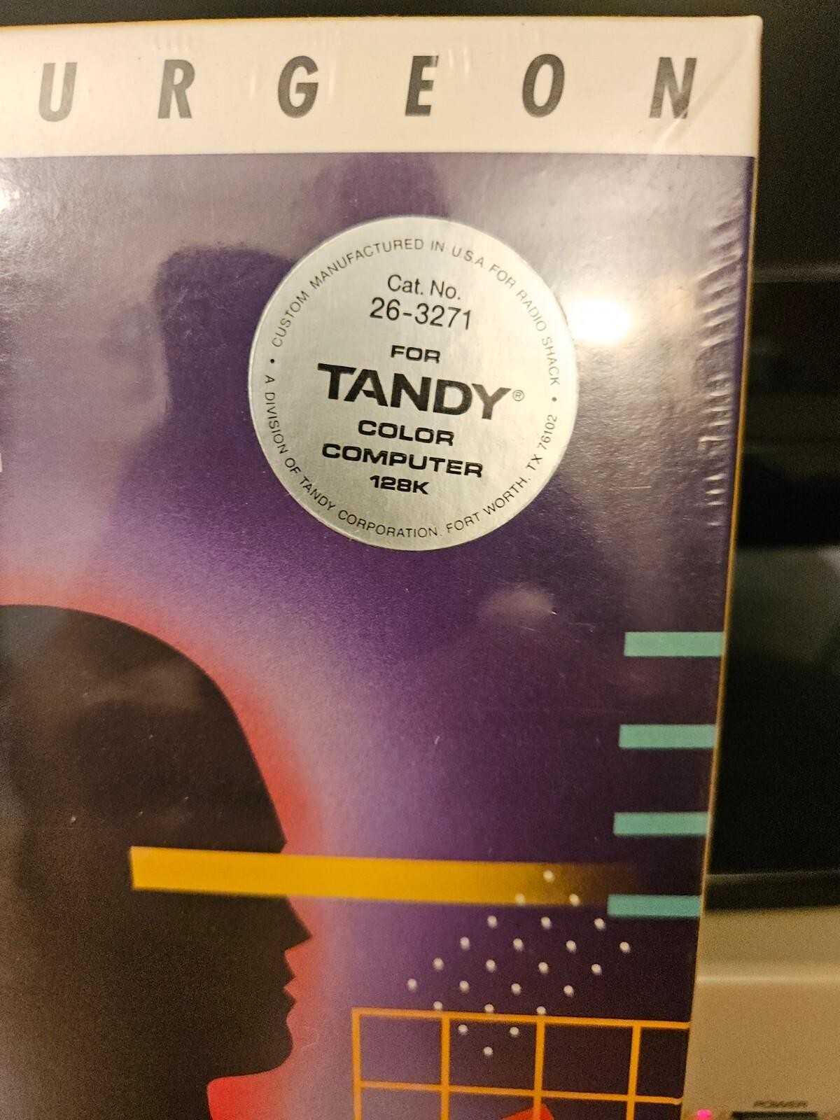 NEW! SEALED! THE MICROSCOPIC MISSION by ACTIVISION for TRS-80 COLOR COMPUTER