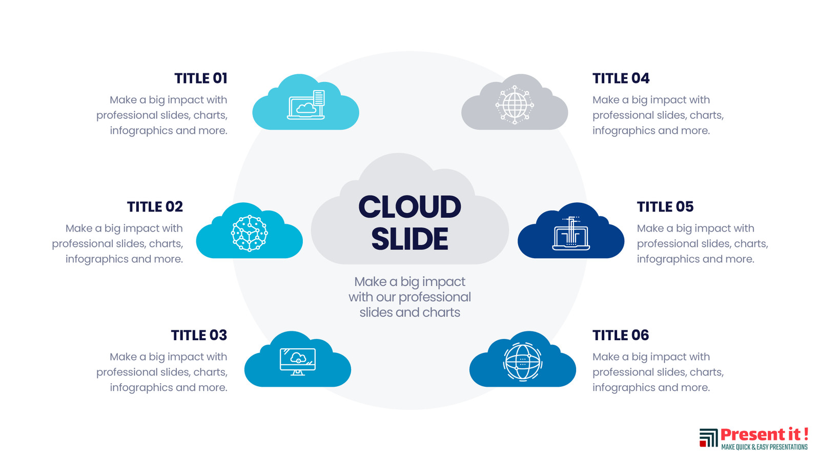 Cloud Infographic Slides Templates