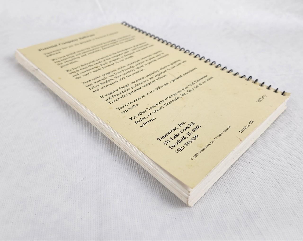 Timeworks SwiftCalc w/ Sideways for Commodore 64 & 128 Computers User’s Manual
