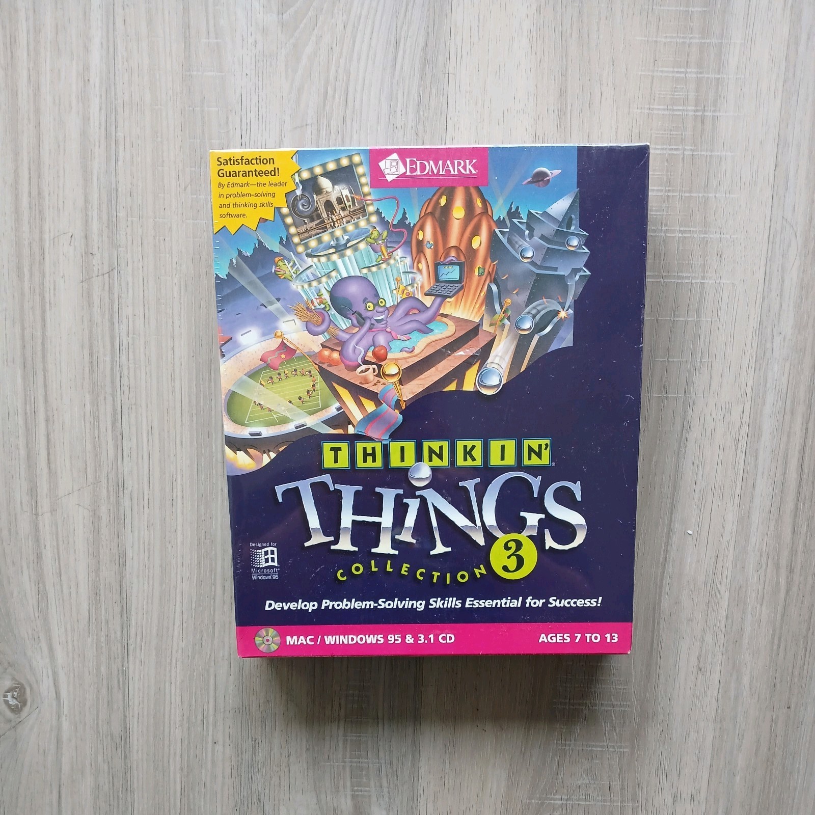 Thinkin’ Things Collection 3 – CD-ROM Win/Mac – Rare Shrink-wrapped Retail Box