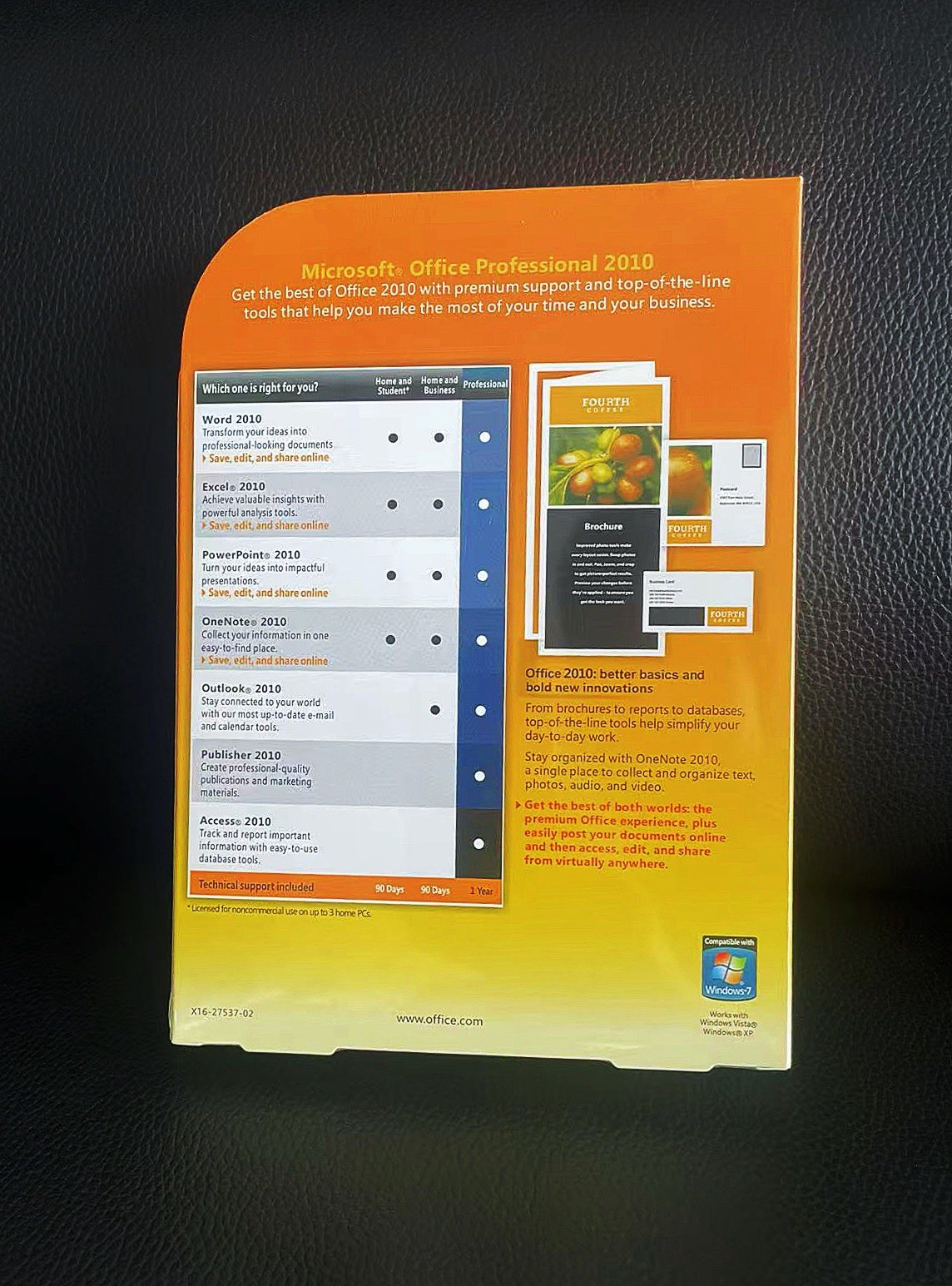Microsoft Office 2010 Professional (For 7 PCs-Verified) Retail FULL VERSION New