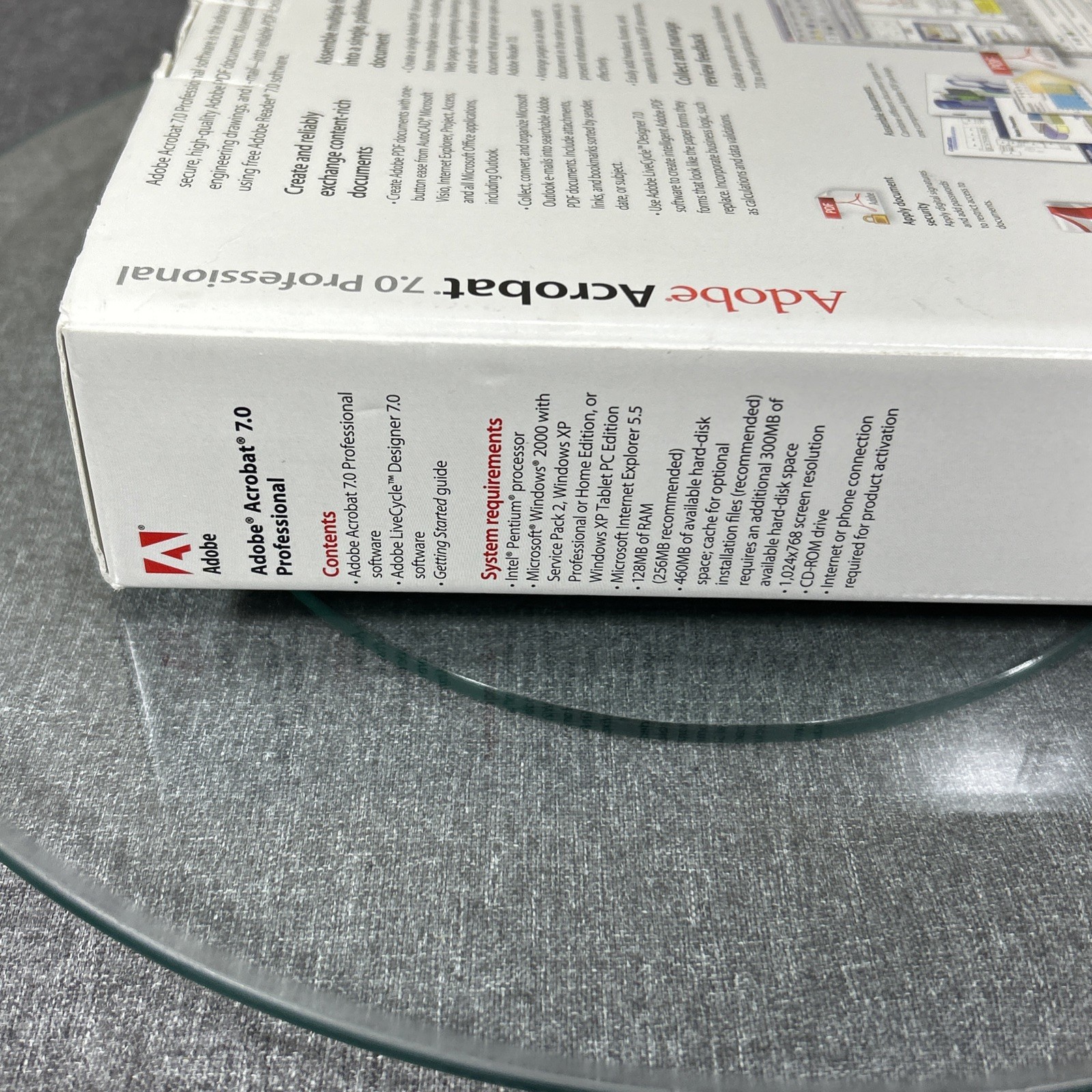 Adobe Acrobat 7.0 Professional for Windows 22020213 Has Serial number Used*