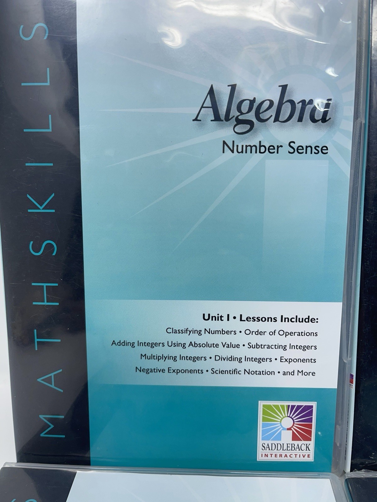New Algebra Unit 1-9 Math Skills Curriculum Saddleback Interactive CD-ROM Mac/PC