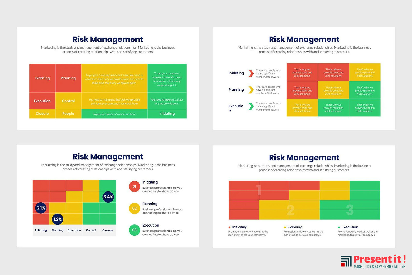 Risk Management Infographic Template