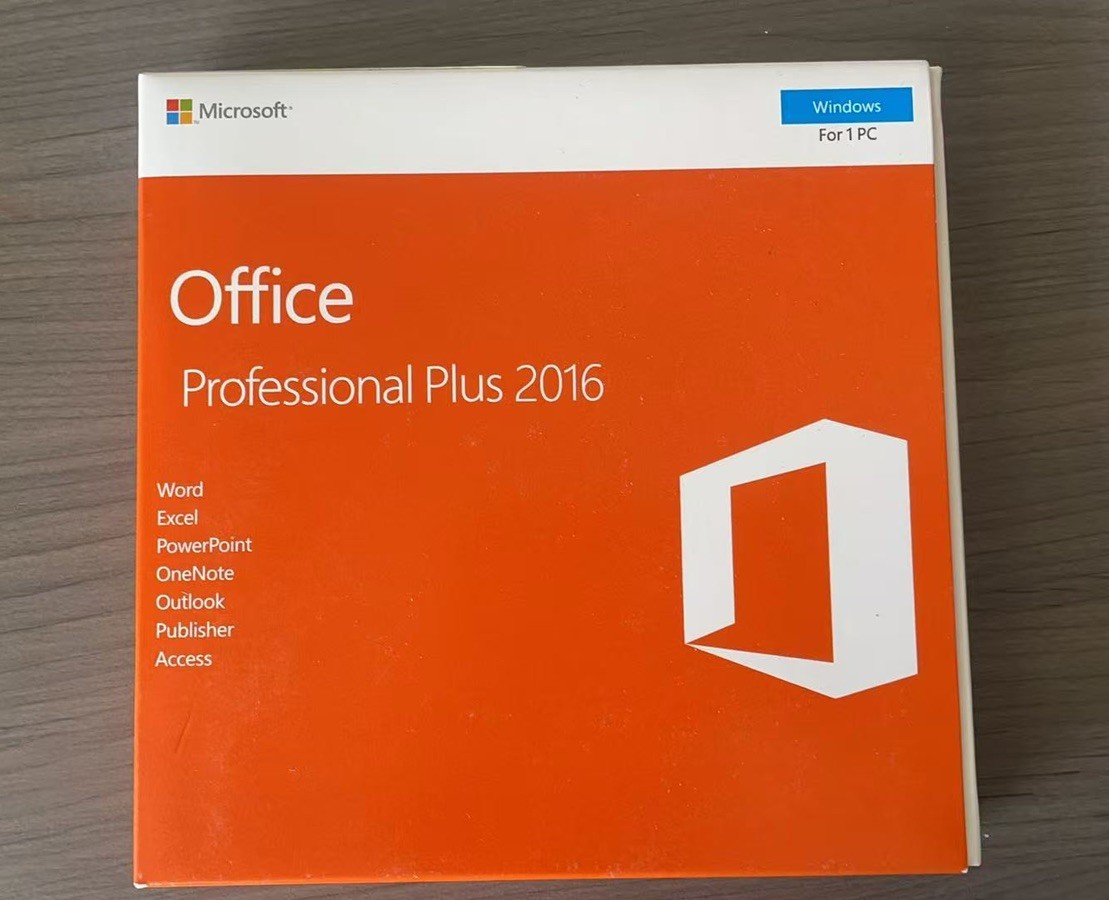 Microsoft Office 2016 Professional Plus DVD +Product Key Brand New Sealed