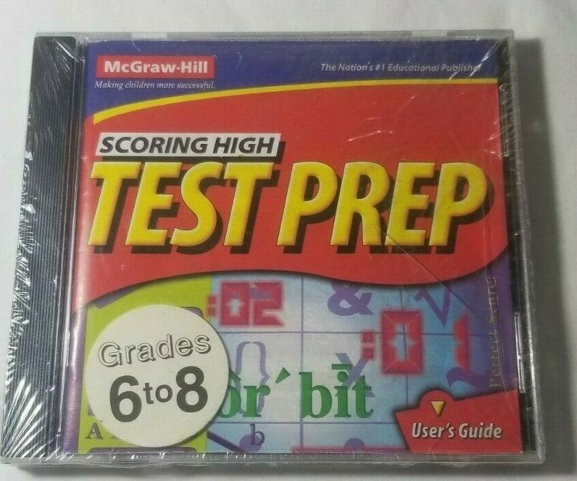 Scoring High Test Prep, Grades 6 to 8 (McGraw-Hill) NEW