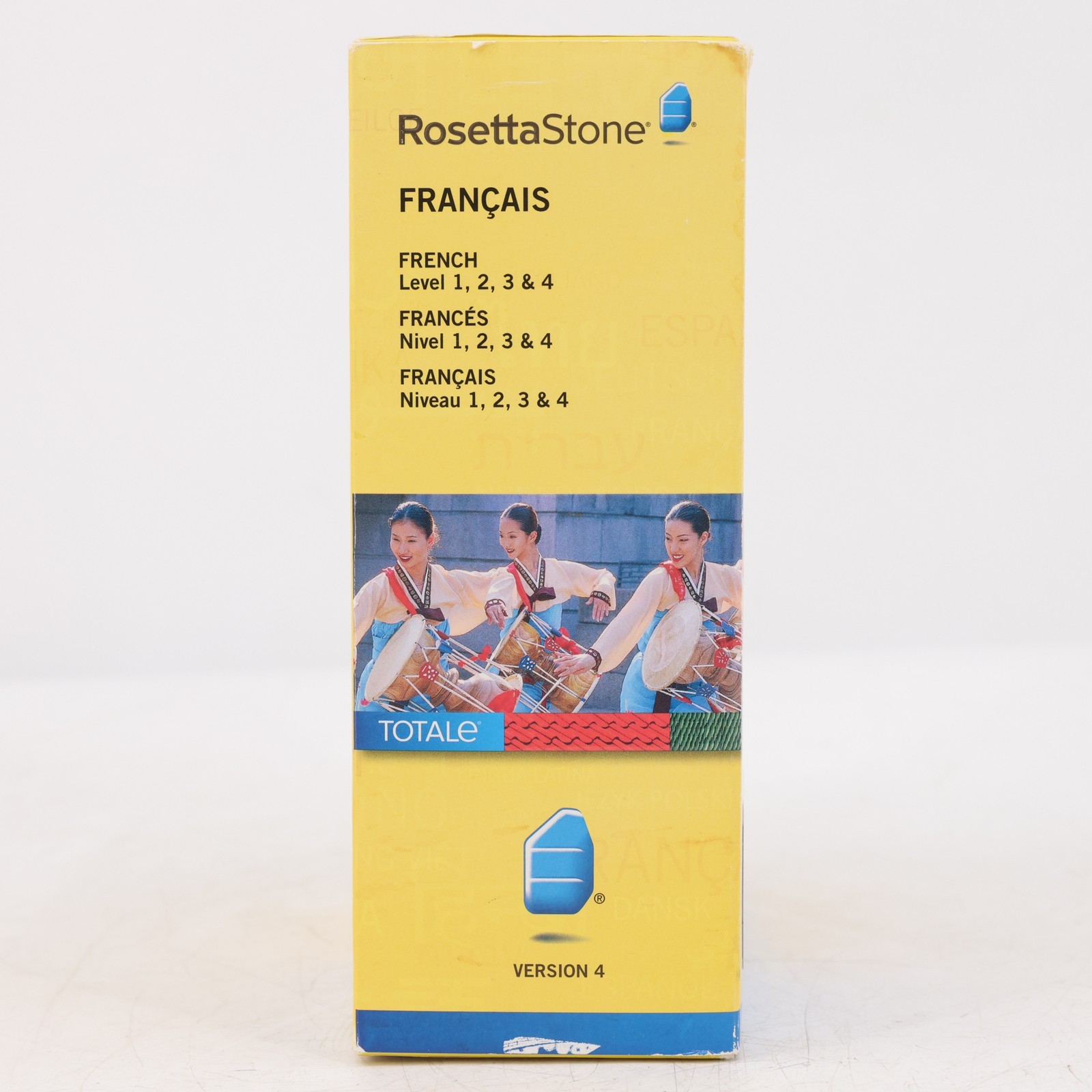 Rosetta Stone French Levels 1 2 3 & 4 TOTALe Version 4 Windows Mac 9781617165696