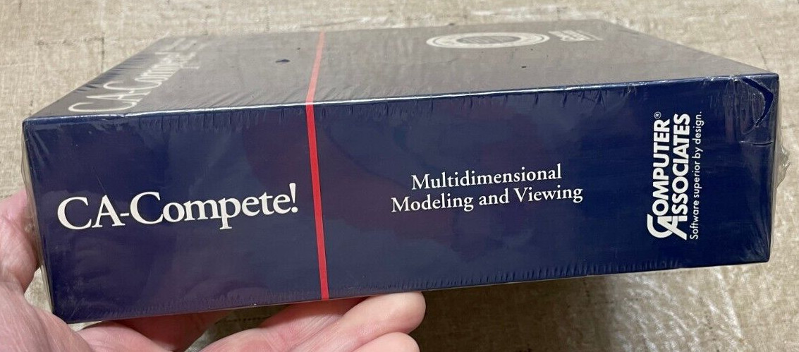 1991 CA-Compete! Multidimensional Modeling & Viewing Promo NOS Computer Assciate