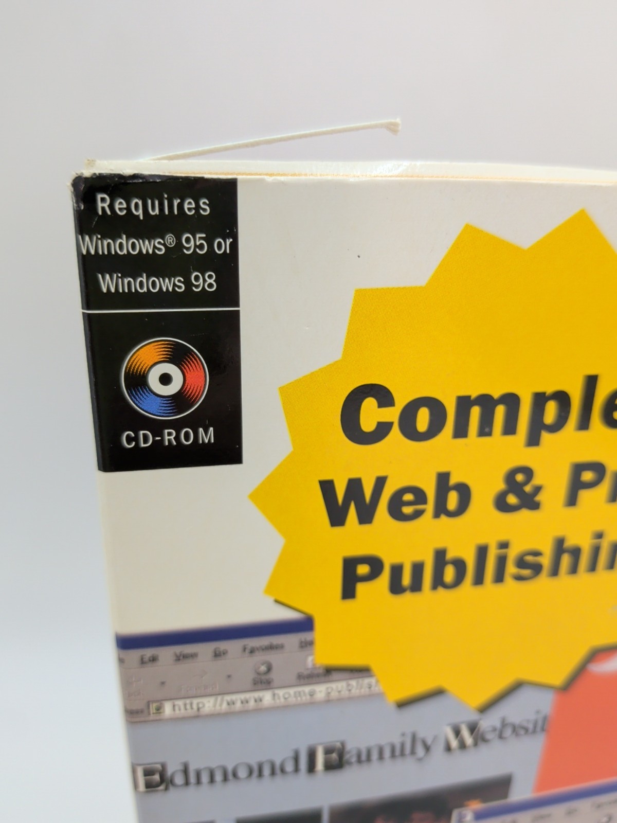 Microsoft Home Publishing 2000 Graphics Studio Hallmark Connections 3 CD-ROM