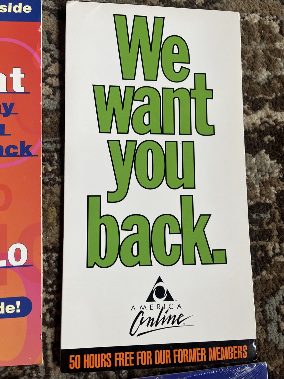Vintage America Online AOL Internet Software CD Lot Of 16 Brand New Sealed NOS