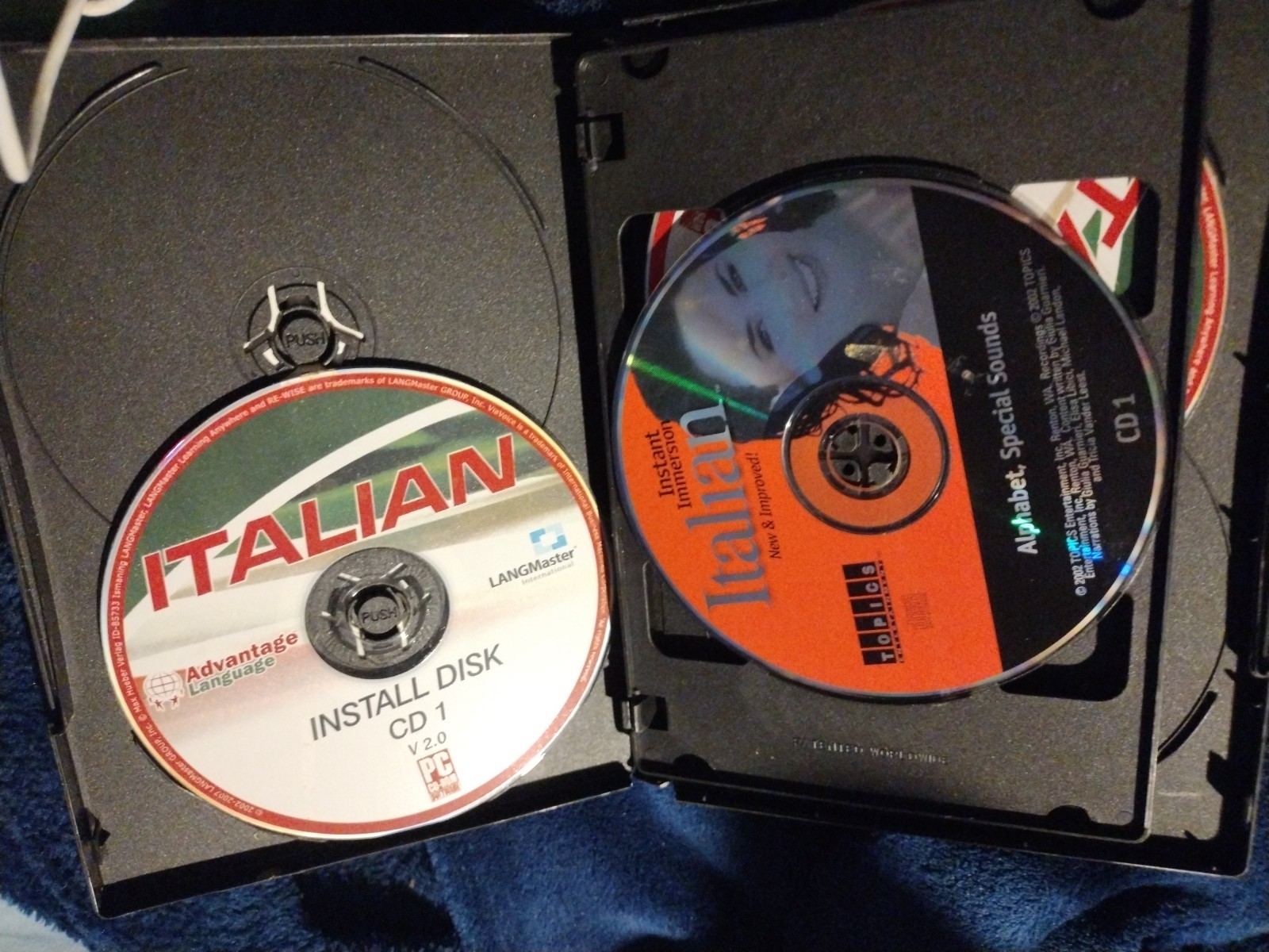 Advantage Language Italian Pc CD-ROM Software