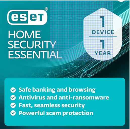 ESET Home Security | Essential (PC) (2 Devices Max, 1 Year) – ESET Key – Global