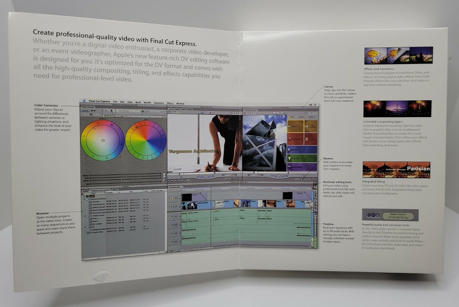 Vintage Apple Final Cut Express – Edit Like A Pro, Sealed.