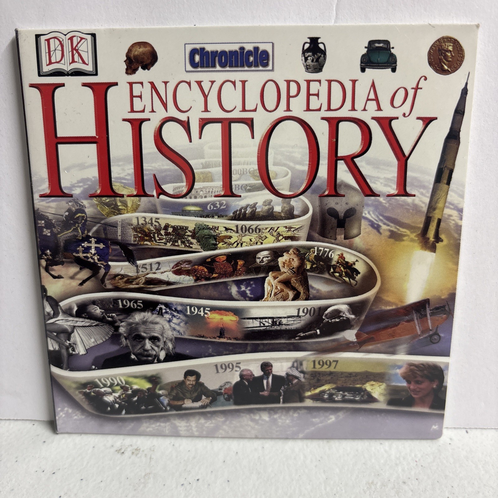🌹Encyclopedia of History (Windows 95, PC CD-ROM, 1997, DK Chronicle) NEW