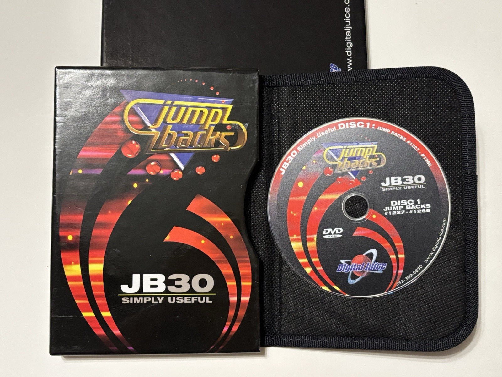 Digital Juice Jump Backs Set Of 4