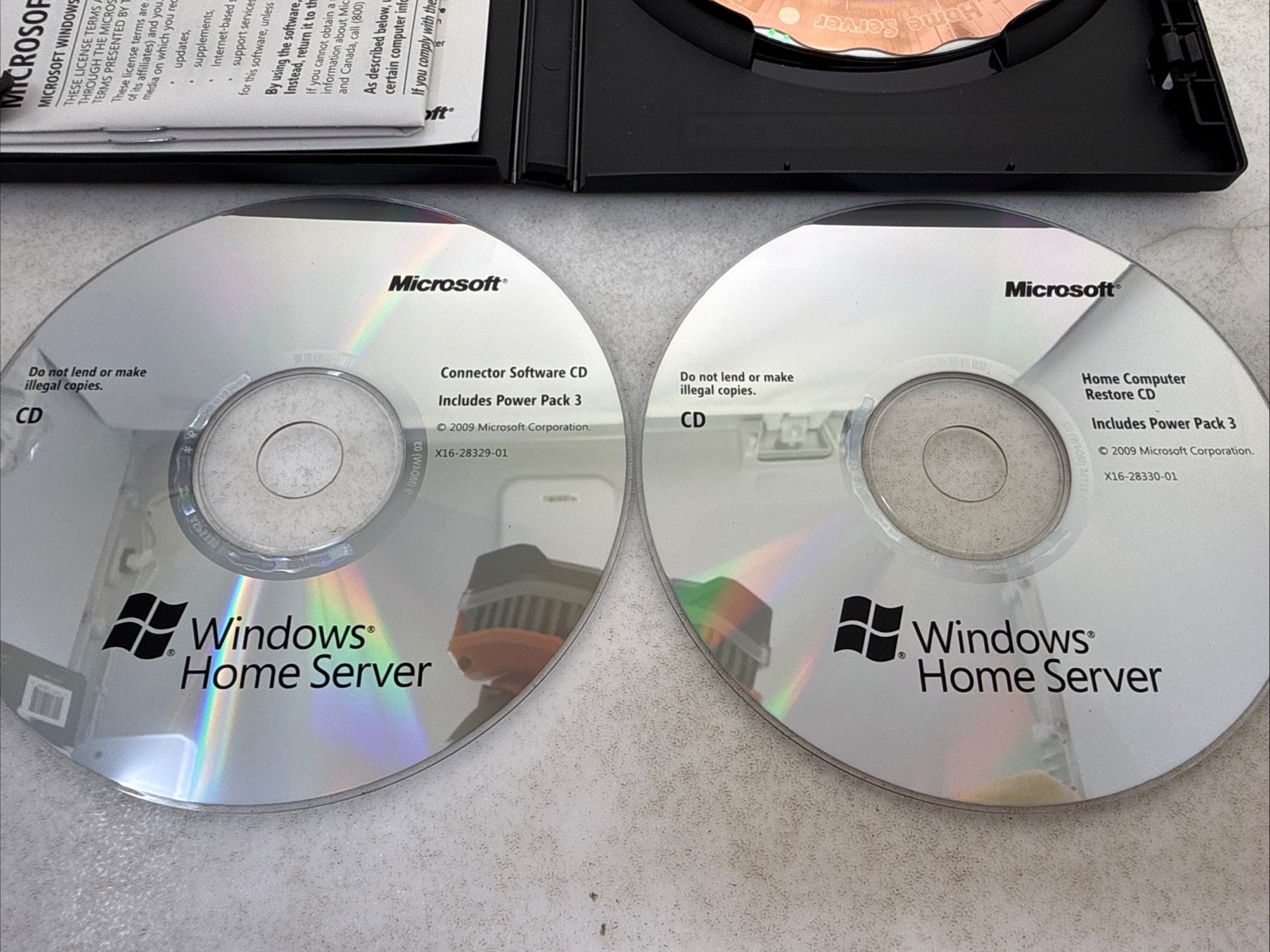 Windows Home Server 2009 OEM Software DVD with Product Key
