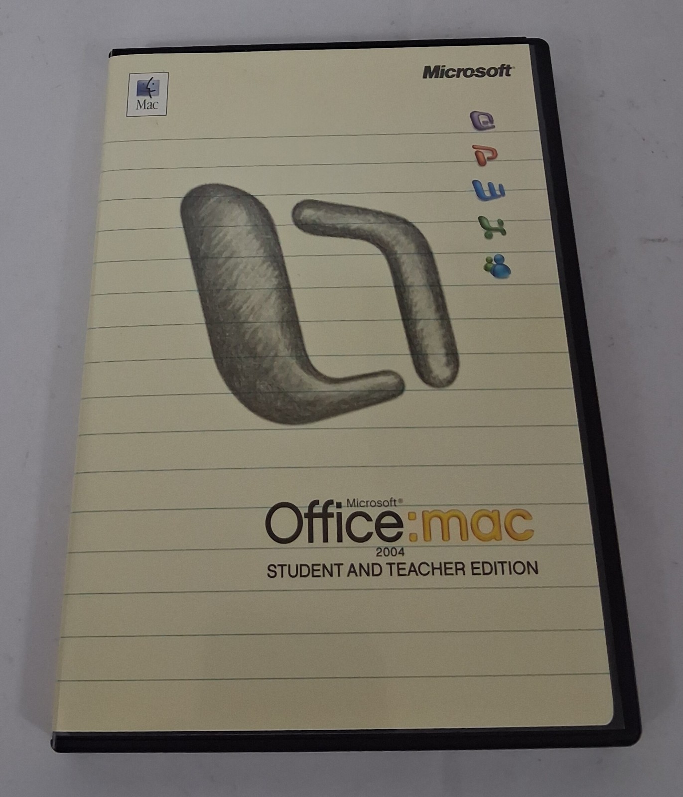 Microsoft OFFICE Mac Student And Teacher Edition 2004 Word PPT Excel 3 CD Keys