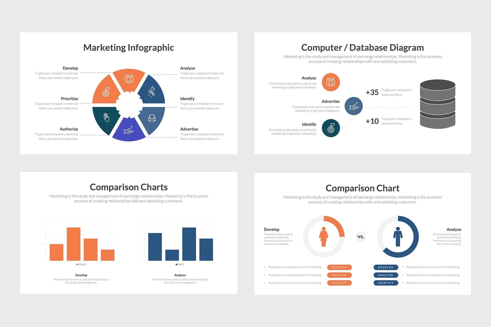 Digital Marketing Infographics Templates