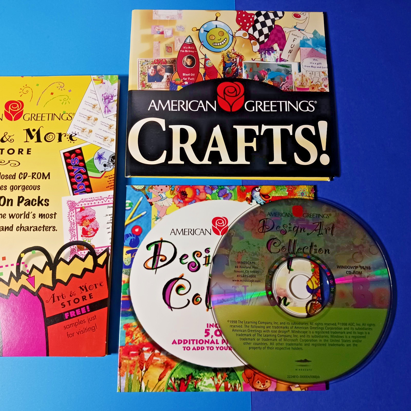 American Greetings Art & More Store/Crafts/Design Art Collection PC CD Rom