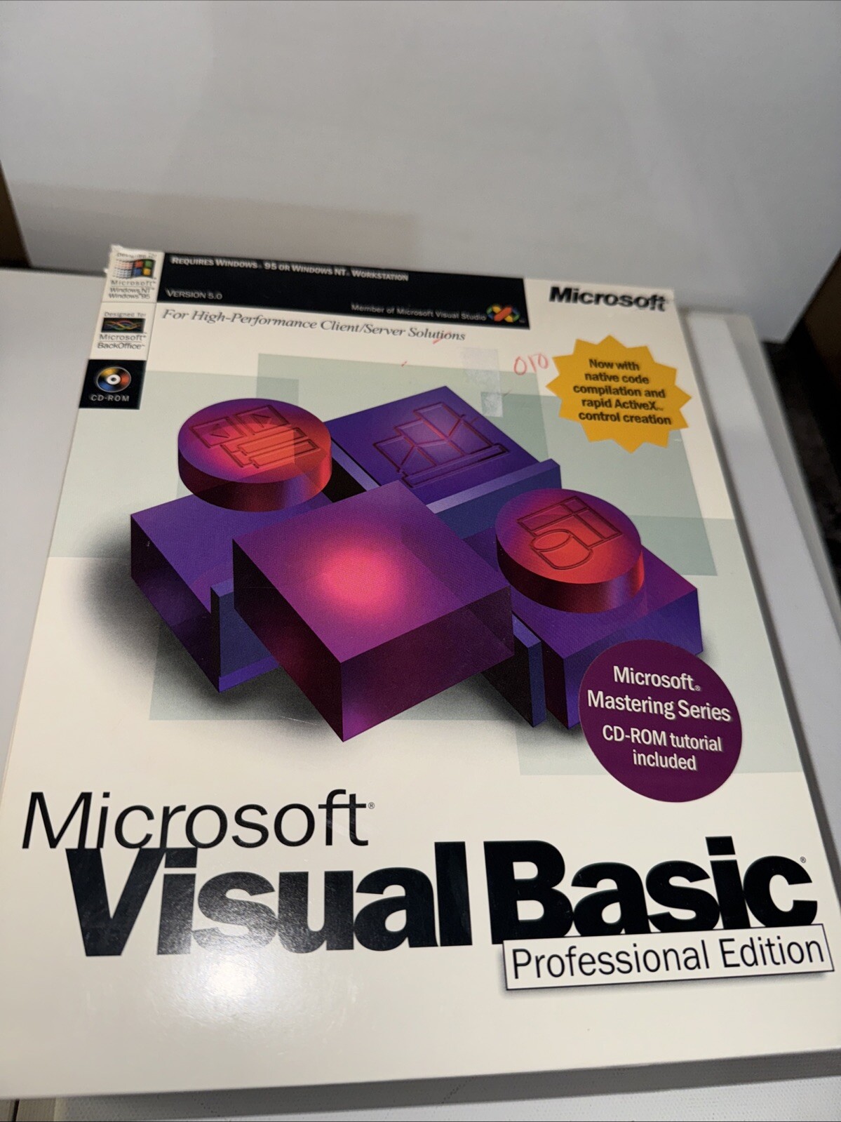 Microsoft Visual Basic Professional Version 5