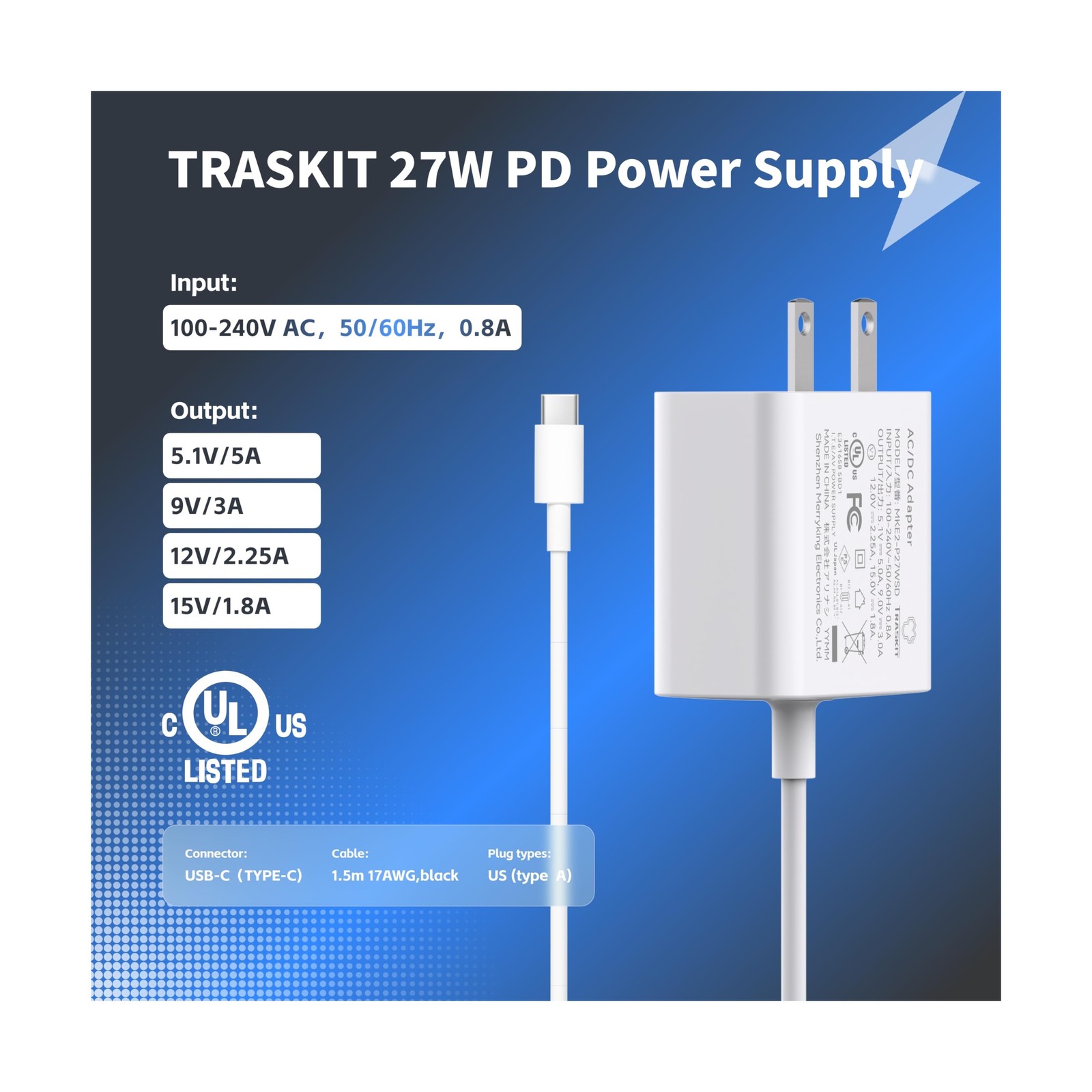 Basic kit for Raspberry Pi 5 4GB RAM,27W PD Power Supply,PI5 Case, Active Coo…