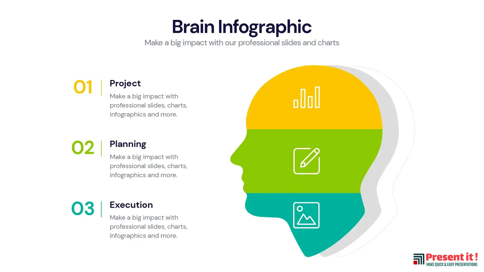 Brain Infographic Design Template