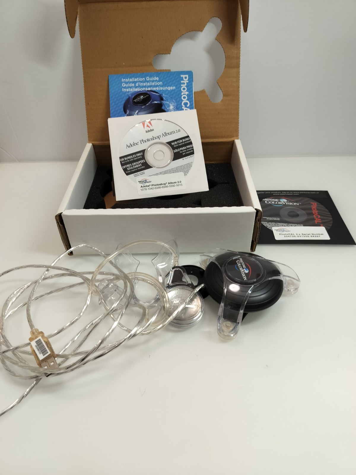 Pantone ColorVision Spyder Pro Install Software. (Excellent) Open Box
