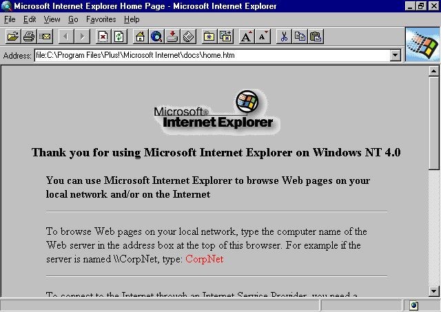 Vintage Microsoft Internet Explorer 2.0 Windows 95 CD-ROM Original Disc + Sleeve