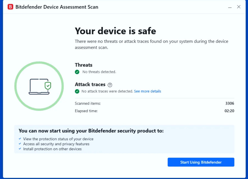 Bitdefender Total Security Protection- 1 Years 5 Devices