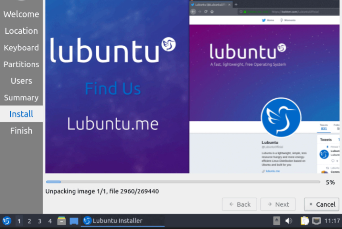 LUBUNTU BOOTLOADER