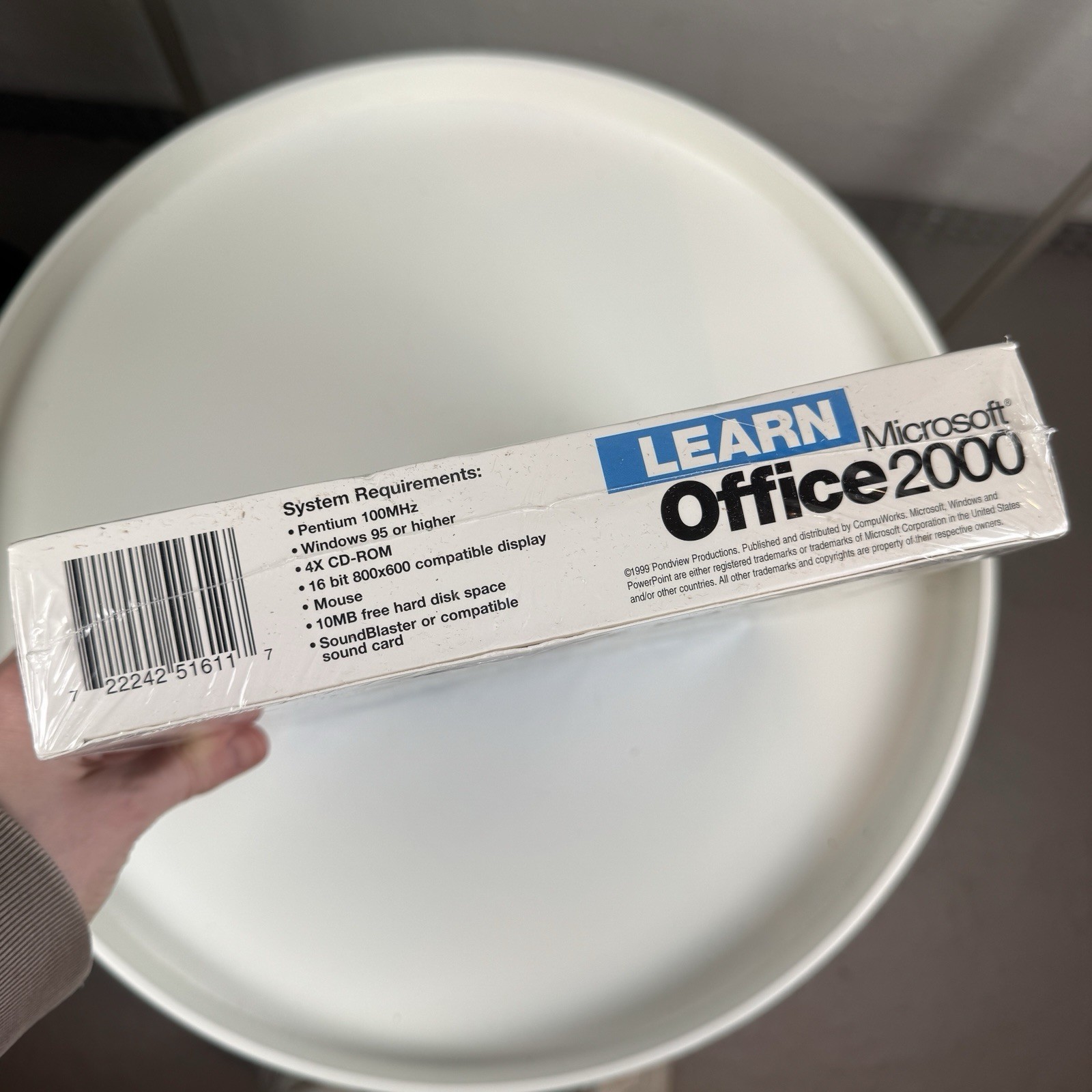 Brand New Learn Microsoft Office 2000 CD-ROM Factory Sealed Vintage Y2K