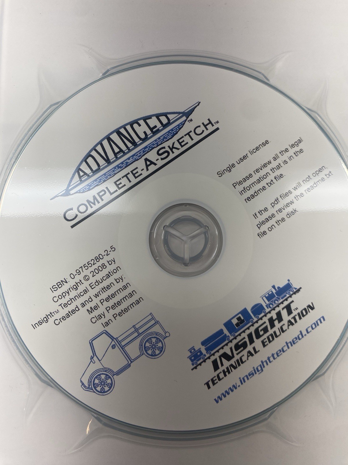 ADVANCED COMPLETE-A-SKETCH CD-ROM Art Course Drafting Technical Sketching 3D NEW