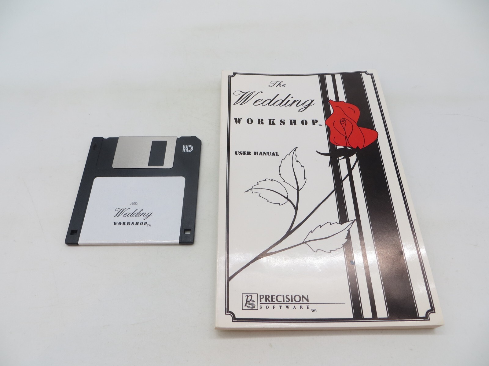 3.5″ Floppy Disk THE WEDDING WORKSHOP computer program Precision Software