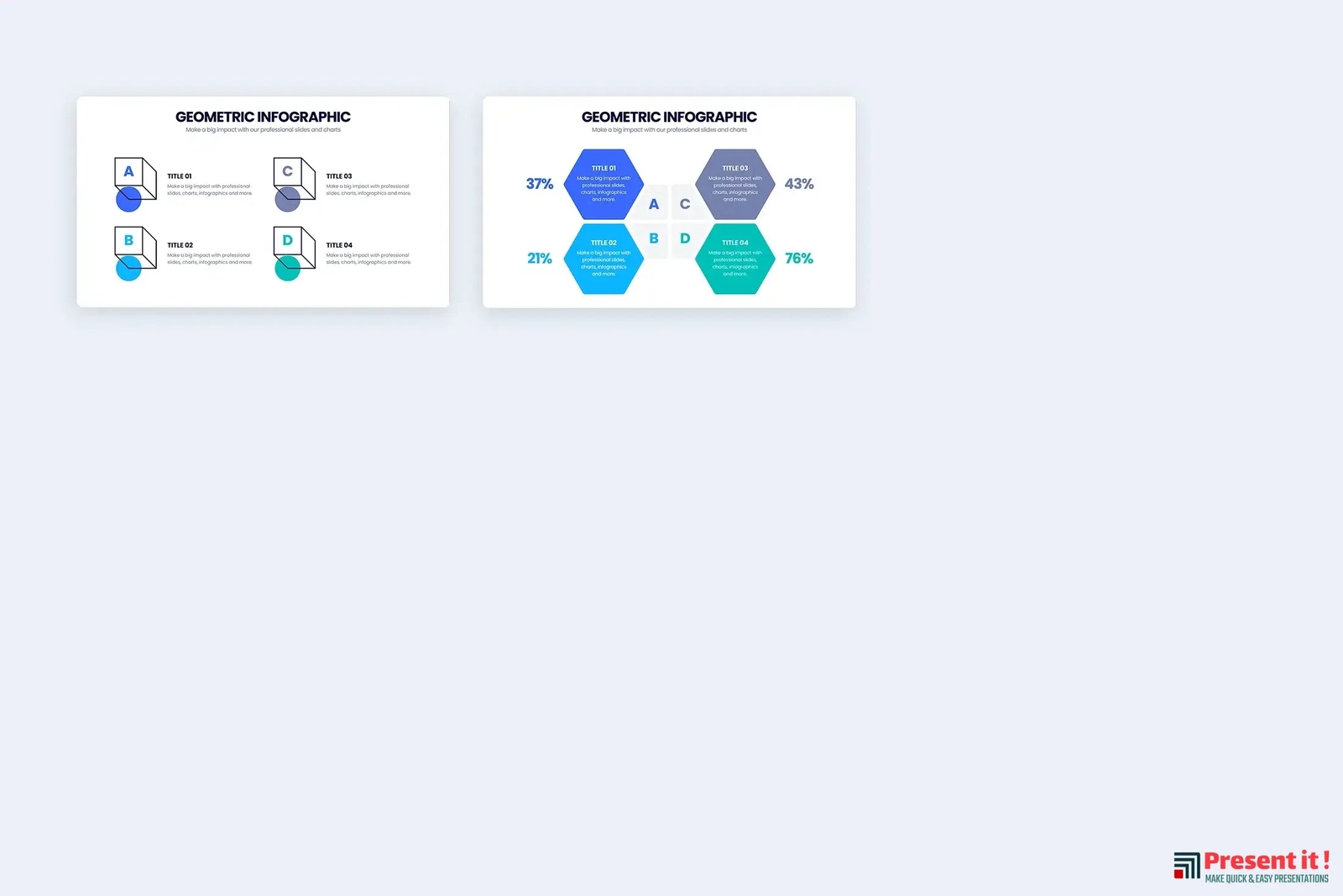 Geometric Infographic | Premium Infographics