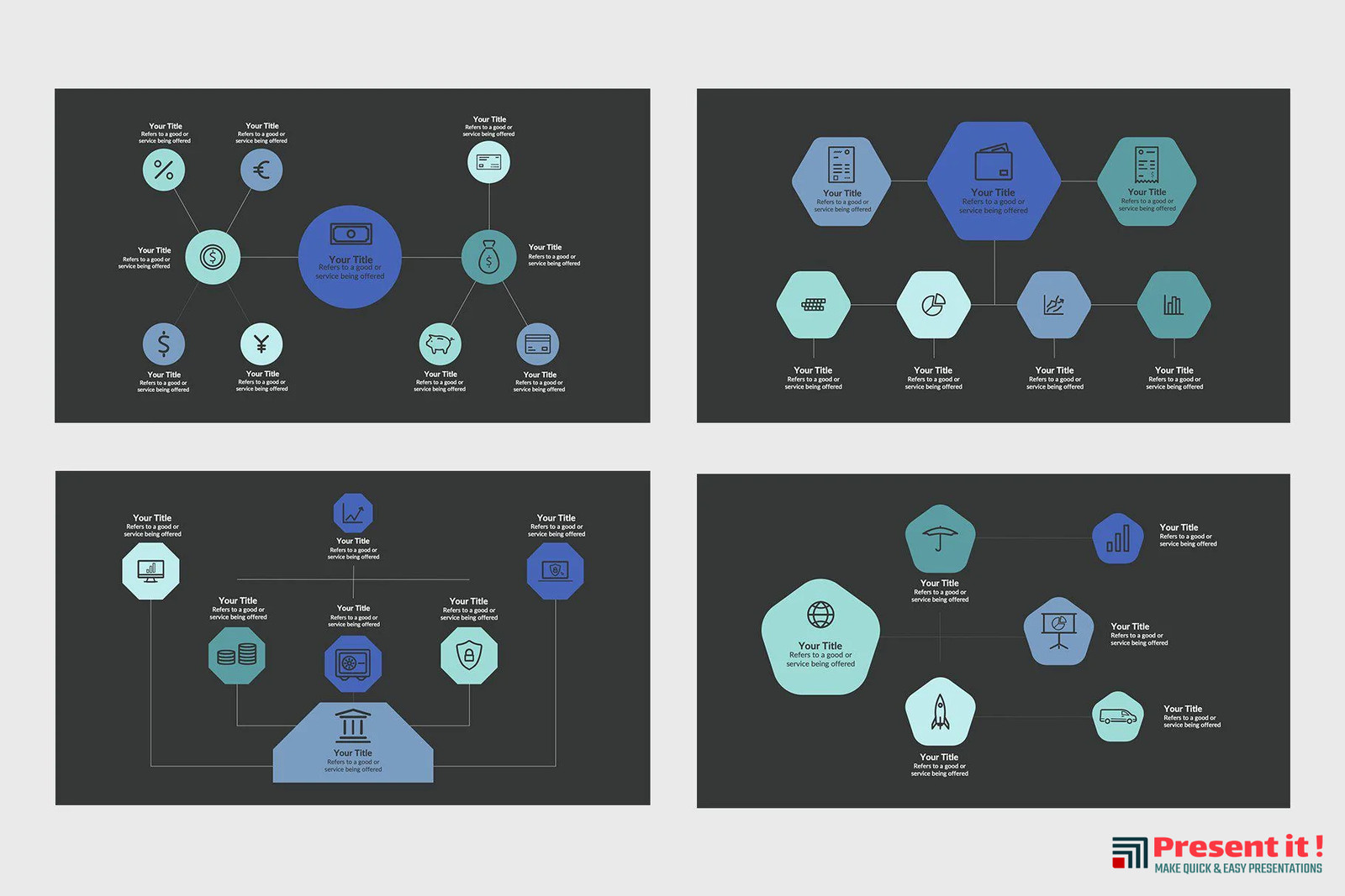 Mindmap Infographics Templates