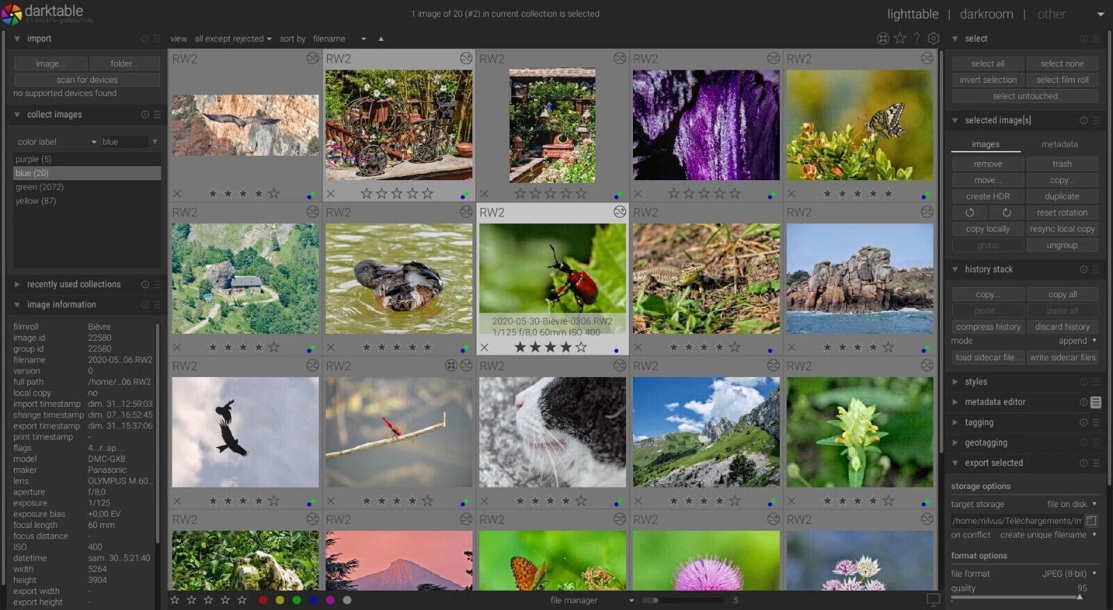 Professional Photo and Image Editing Software Darktable 2026 for MacOS & Windows
