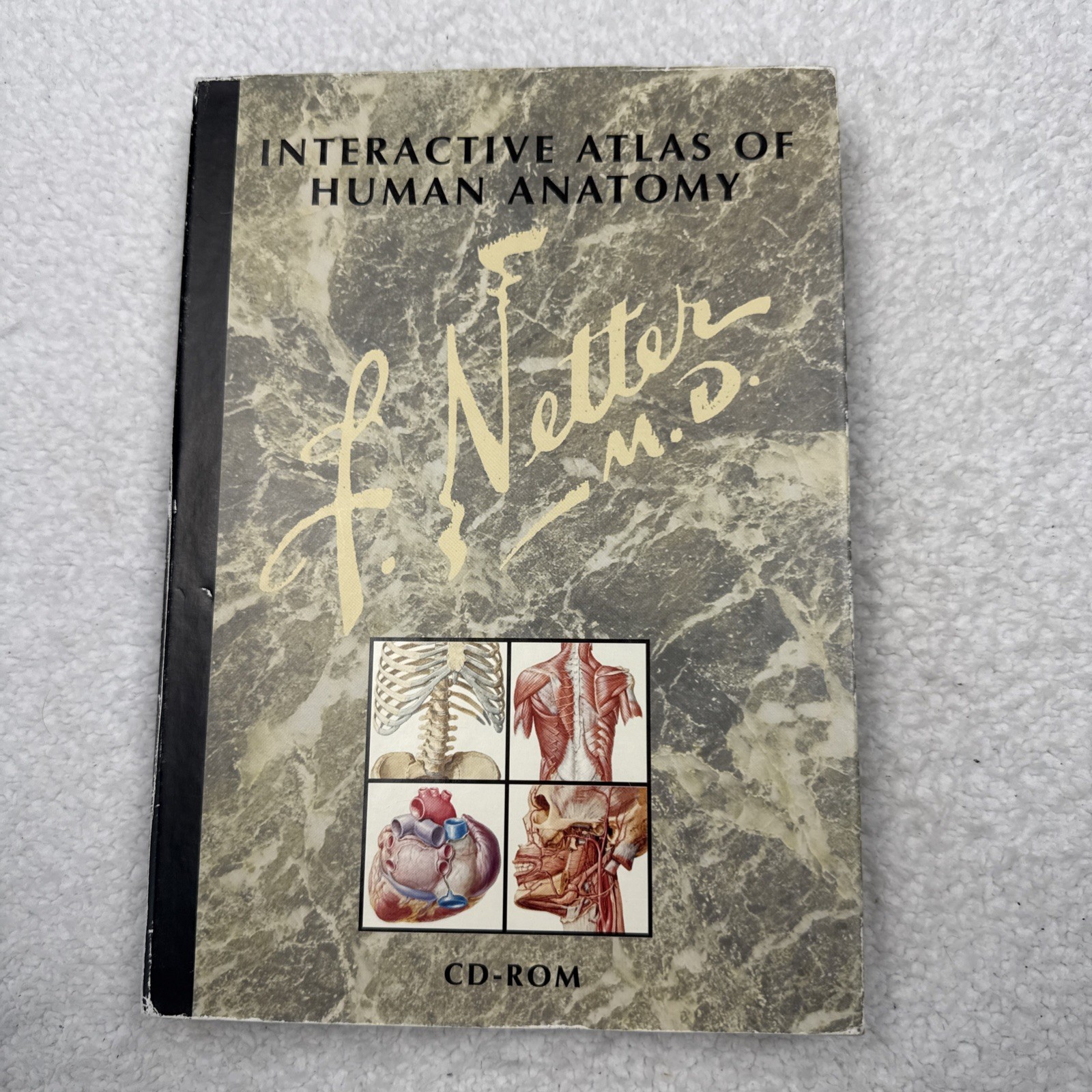 The Interactive Atlas of Human Anatomy / Frank Netter / CD-ROM & Manual Booklet
