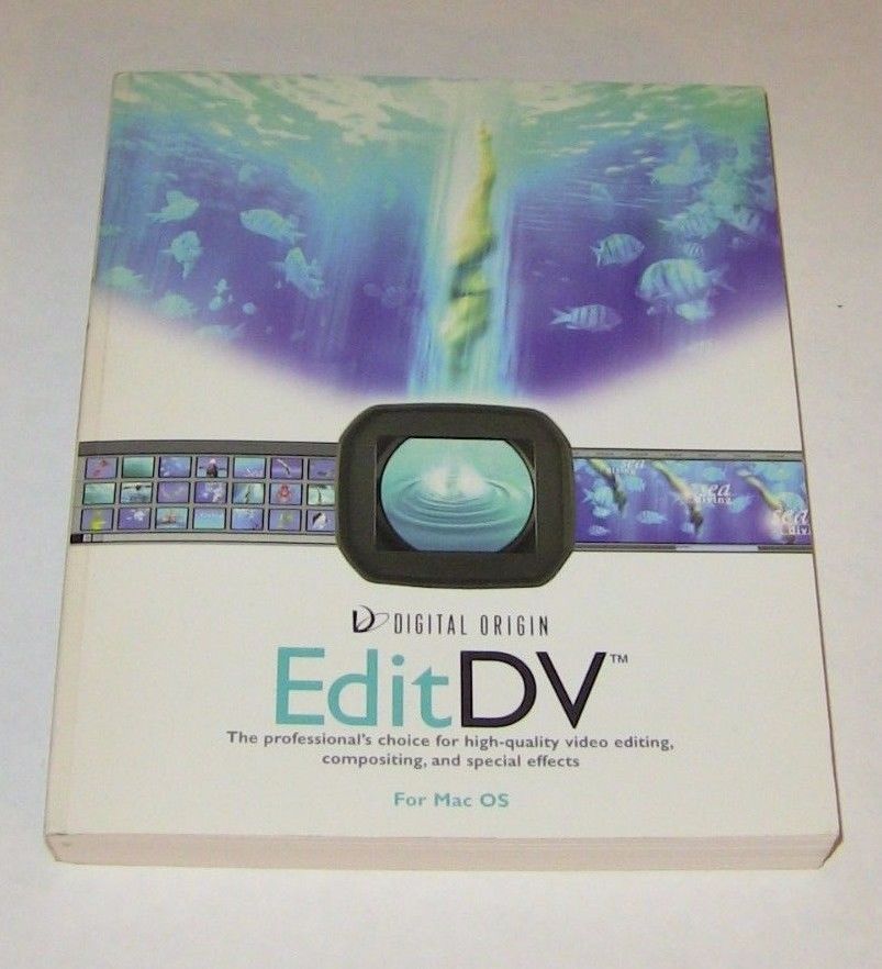 EditDV 2.0 includes CD, Manual, Motodv Software (for MAC OS)