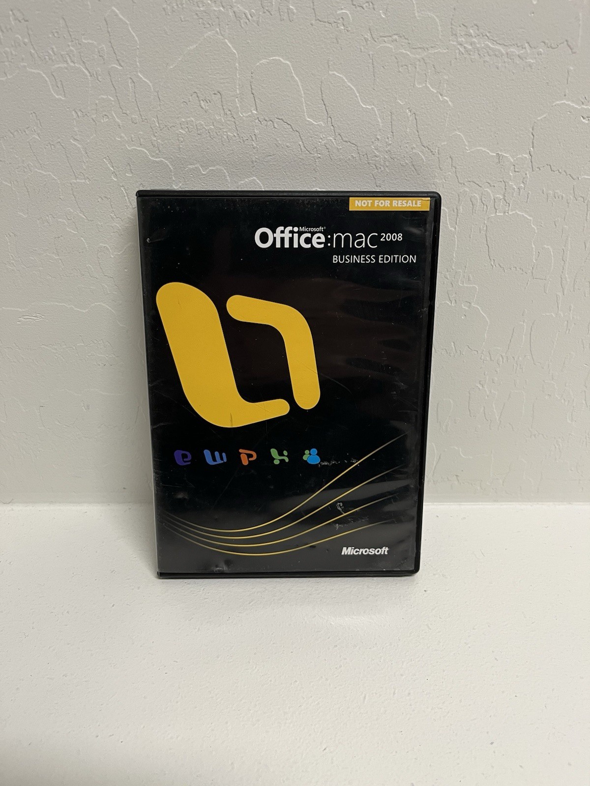 Microsoft Office: MAC 2008 Business Edition OS X + Complete w/ Key 2 Disc Set