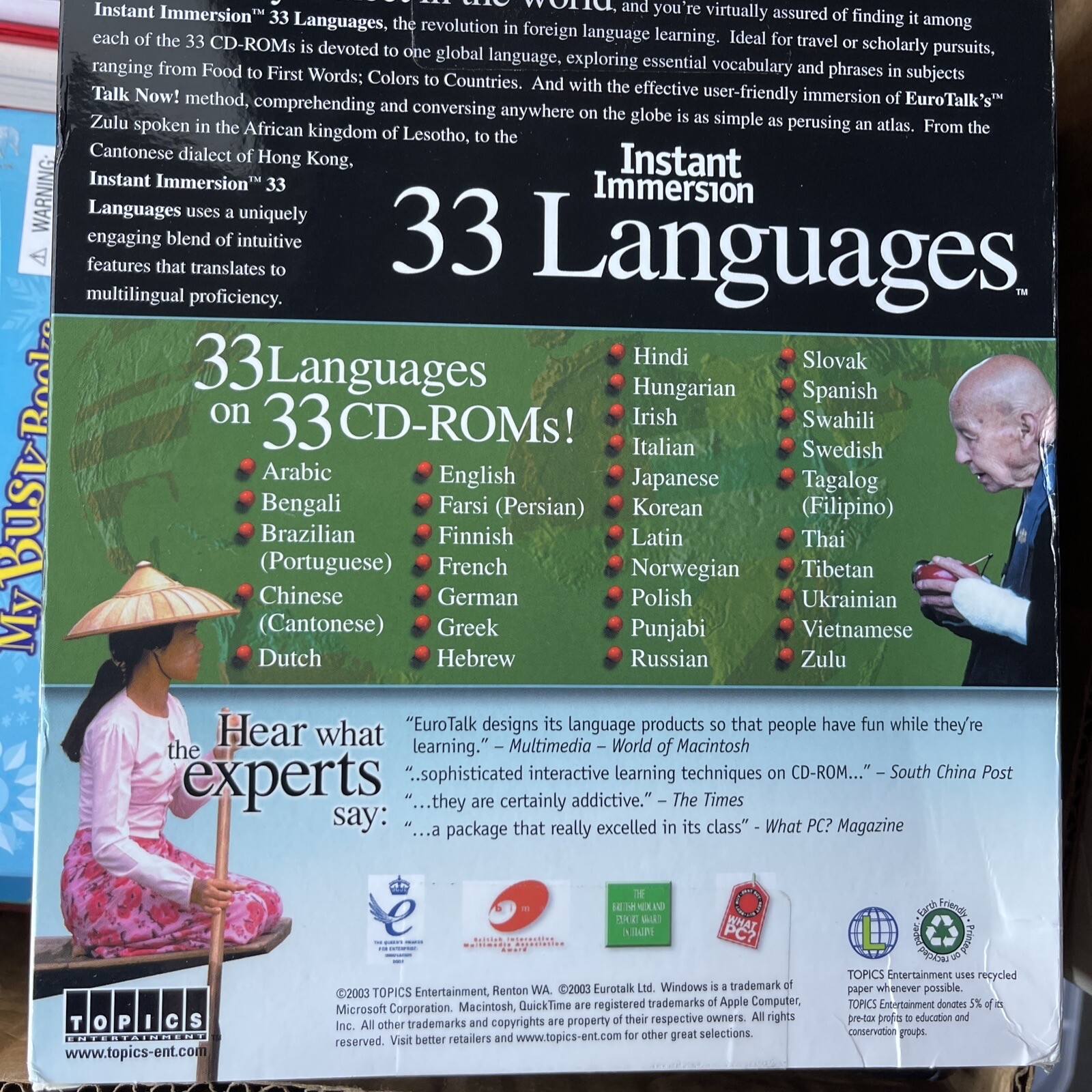 The Euro Method Instant Immersion 33 Languages (33 CD Set) Deluxe Edition