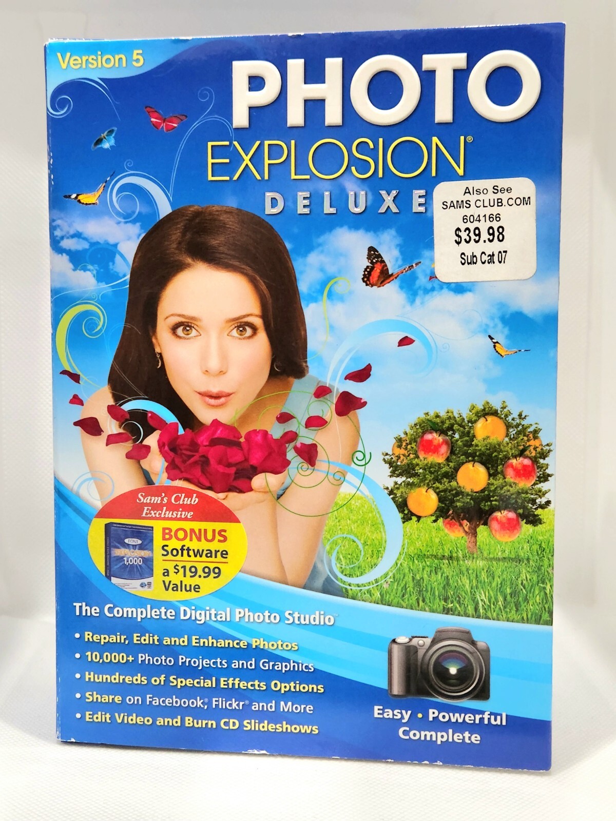 Nova PHOTO EXPLOSION Deluxe Version 5 Windows XP, Vista 7/8 Photo Edit Software