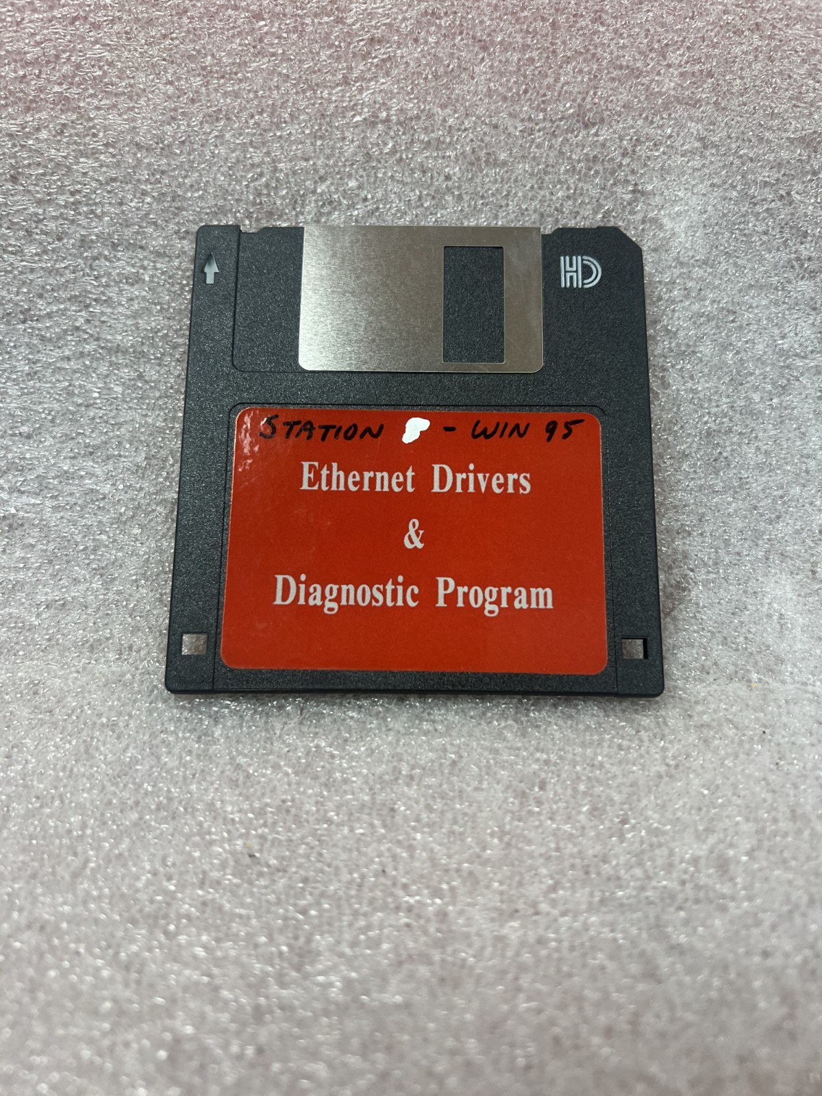 3.5″ Floppy Disk Ethernet Driver And Diagnostic Program computer disc