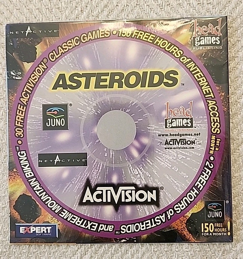 Vintage CD DVD-ROM ~ Jackie Chan Asteroids Pillsbury Goofy Shrek Clue AOL ~ NIP